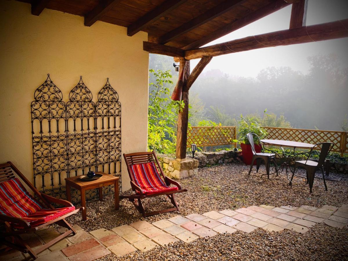 Gite La Canopee A Duras - Piscine Экстерьер фото